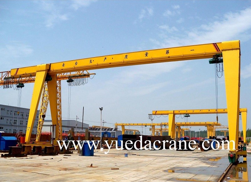 MH model box frame single beam gantry crane